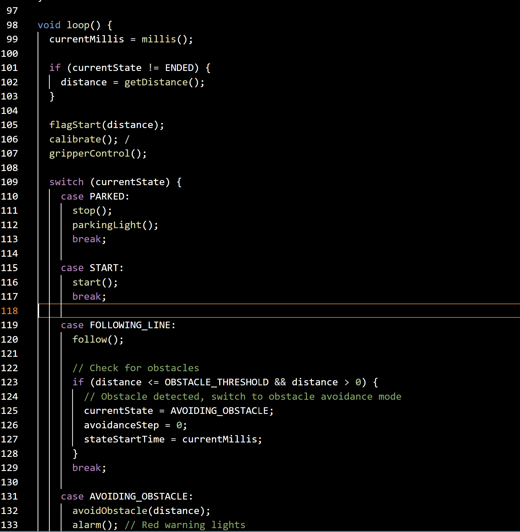 Battlebot code
